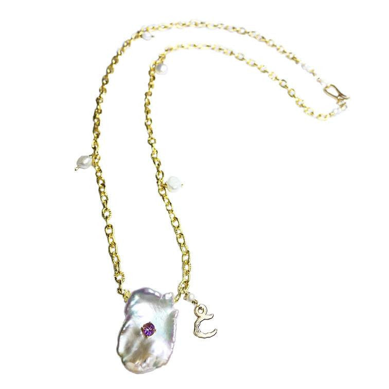 Handmade Jewelry - Minimalist Cristine, Necklaces - Caona Design