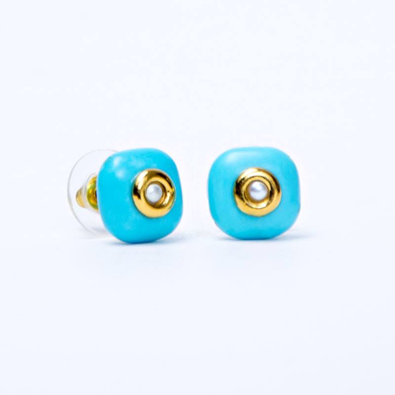 Handmade Jewelry - Golden Gate, Earrings - Caona Design